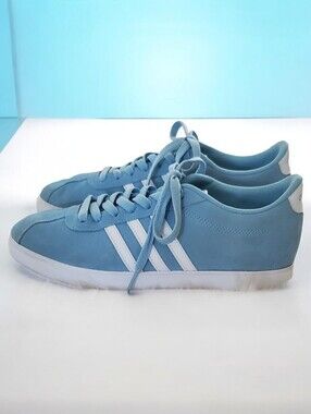 adidas Light Blue and White Women's Sneakers